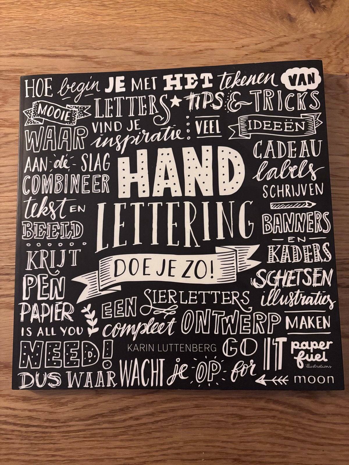 Handlettering Doe Je Zo! - Karin Luttenberg, Ophalen, Zo goed als nieuw