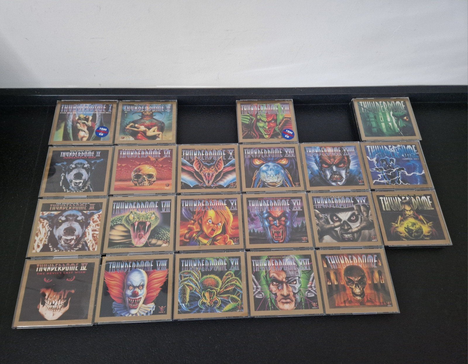 Thunderdome repress hardcore gabber cd's. Early wizard id&t, Ophalen of Verzenden, Zo goed als nieuw