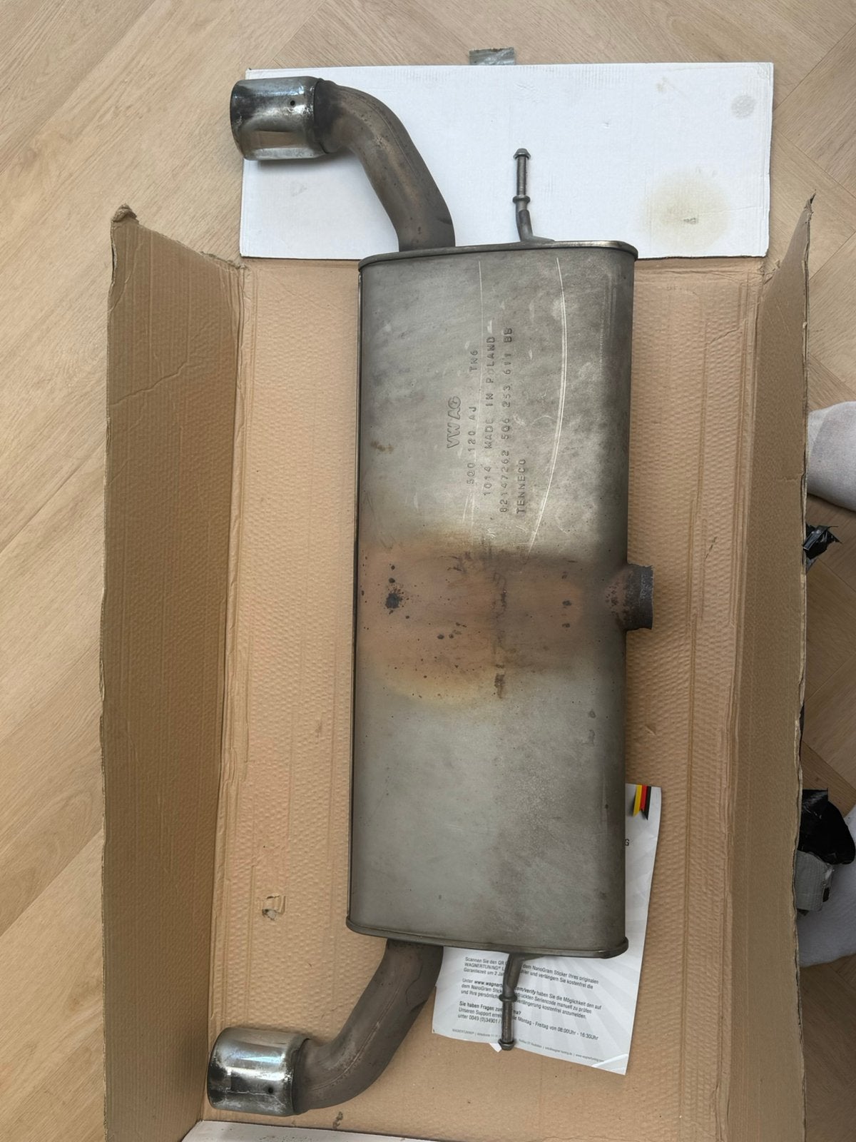 Golf 7 GTI einddemper, Ophalen of Verzenden, Gebruikt, Volkswagen