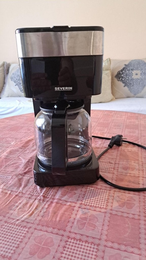 kaffeemaschine, Ophalen, Koffiemachine, Gemalen koffie, Zo goed als nieuw