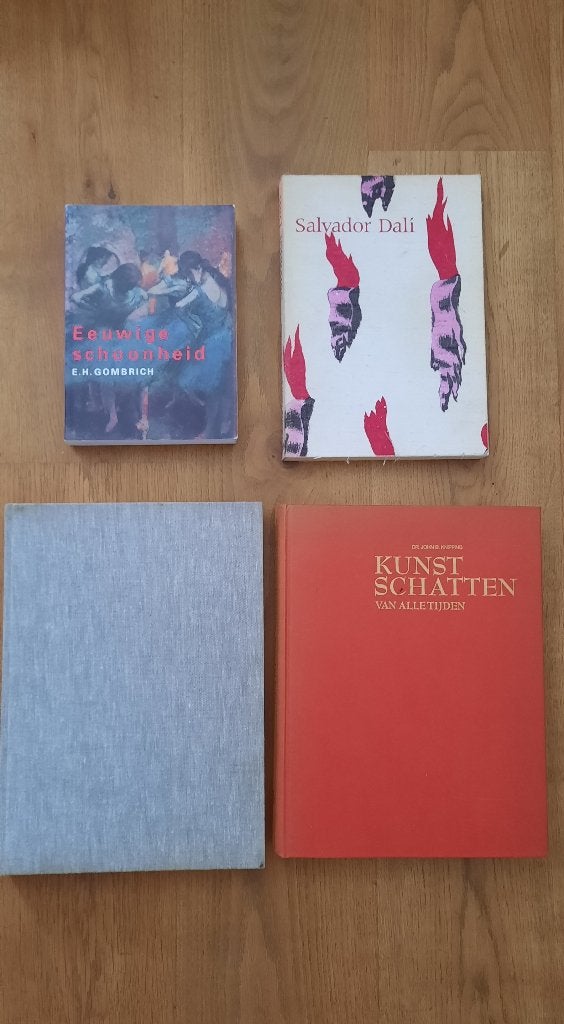 4 kunstboeken, Ophalen of Verzenden, Gelezen, Diverse auteurs