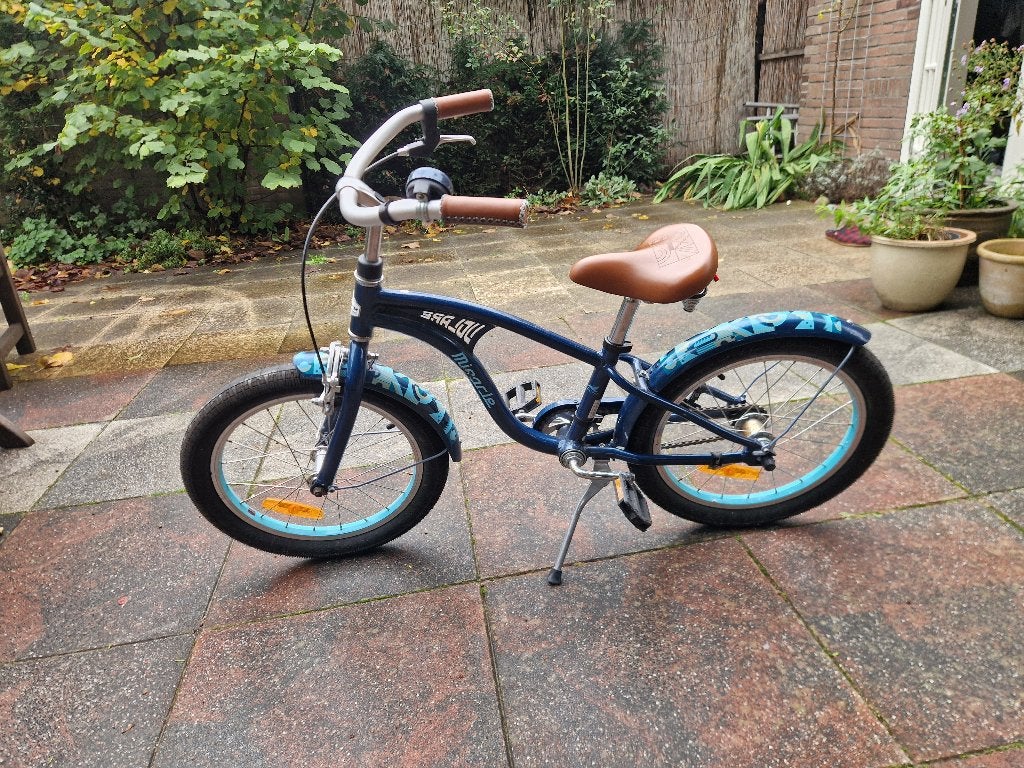 Popal Miracle 16 inch Kinderfiets – Blauw (Nette staat!), Ophalen, Gebruikt, 16 tot 20 inch