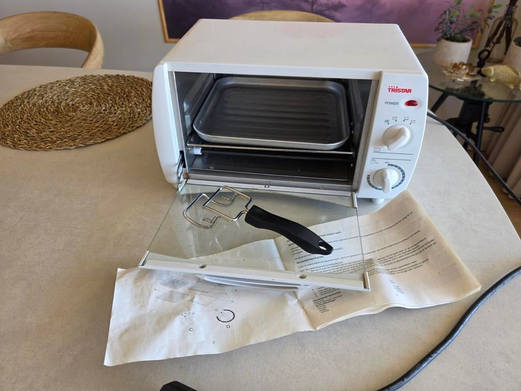 Tristar Mini Oven met Grillfunctie camping Compact en Handig, Ophalen, Gebruikt