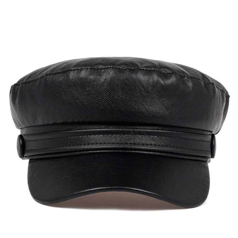 Zwarte schipperspet heren dames schipper sailor matroos pet, Verzenden, Nieuw, Pet