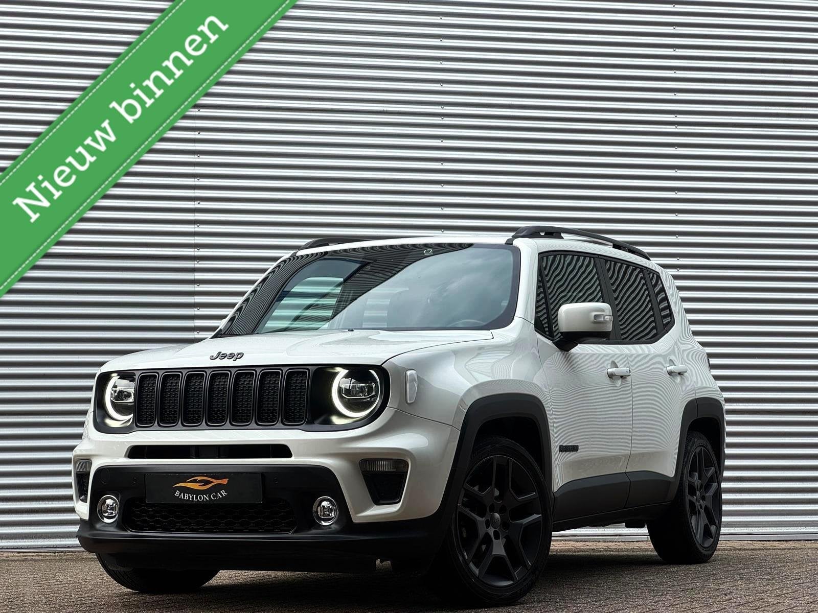 Jeep Renegade 1.3 TGDi Limited 4x2/Led/Navi/Camera/Automaat, Auto's, Jeep, Gebruikt, 4 cilinders, Wit, Bedrijf