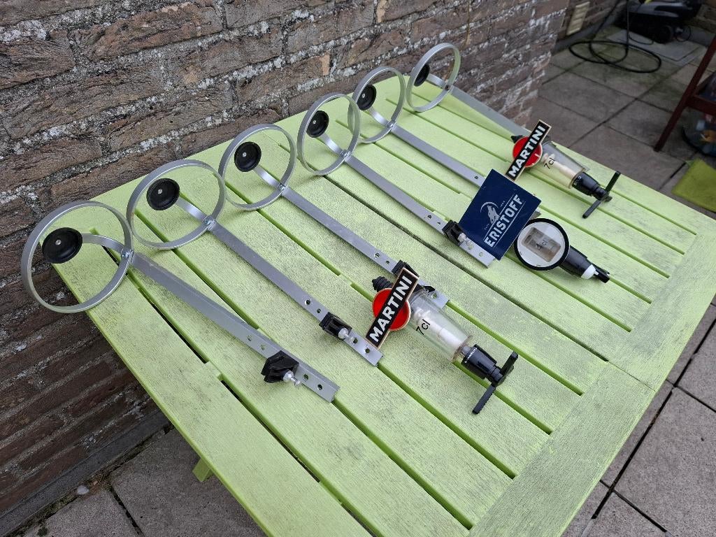 Lot van 6 dispensers + 3 doseurs Martine & Eristoff, Verzamelen, Ophalen of Verzenden, Nieuw, Gebruiksvoorwerp