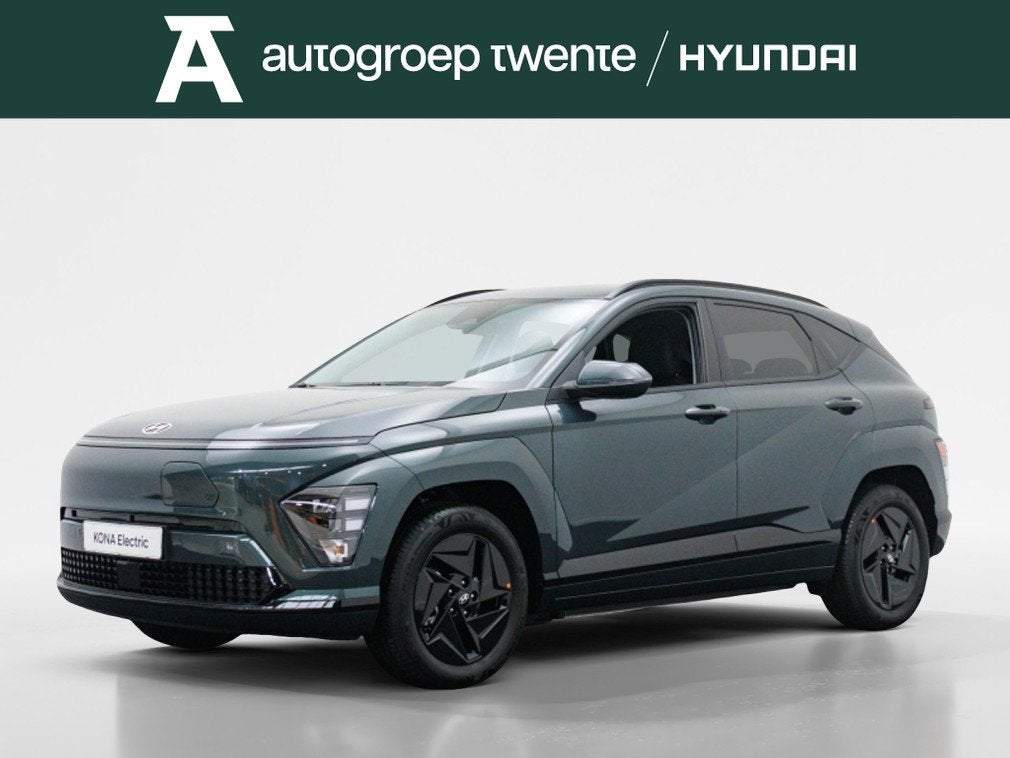 Hyundai KONA Electric LR Pure Edition 64.8 kWh | DEMO | Stoe, Auto's, 12 maanden, Gebruikt, Automatische klimaatregeling, Origineel Nederlands