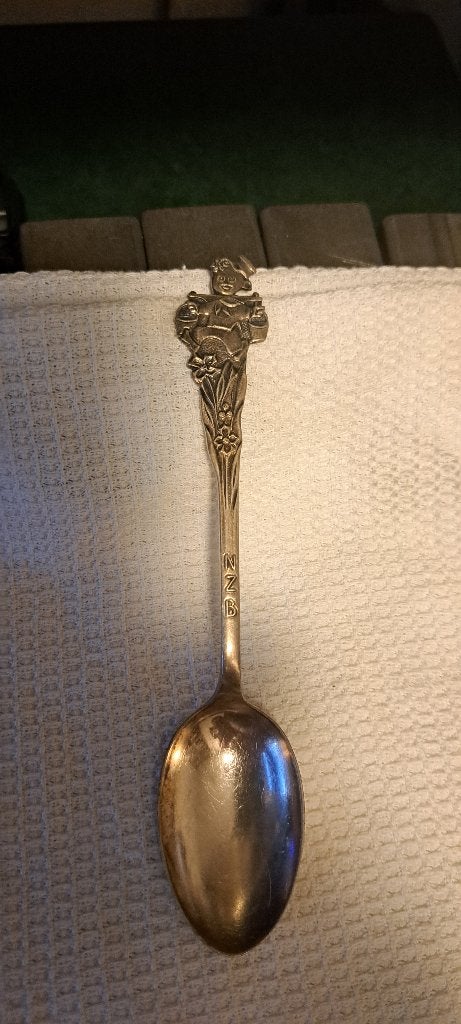 Dessert/kinderlepel NZB (Z254-74), Ophalen of Verzenden, Zo goed als nieuw, Rvs of Chroom