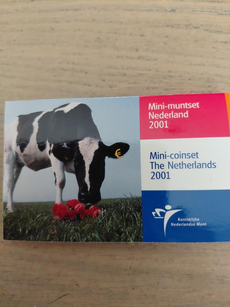 Mini-muntset Nederland 2001 - Laatste gulden editie, Ophalen of Verzenden, Koningin Beatrix, Overige waardes, Setje