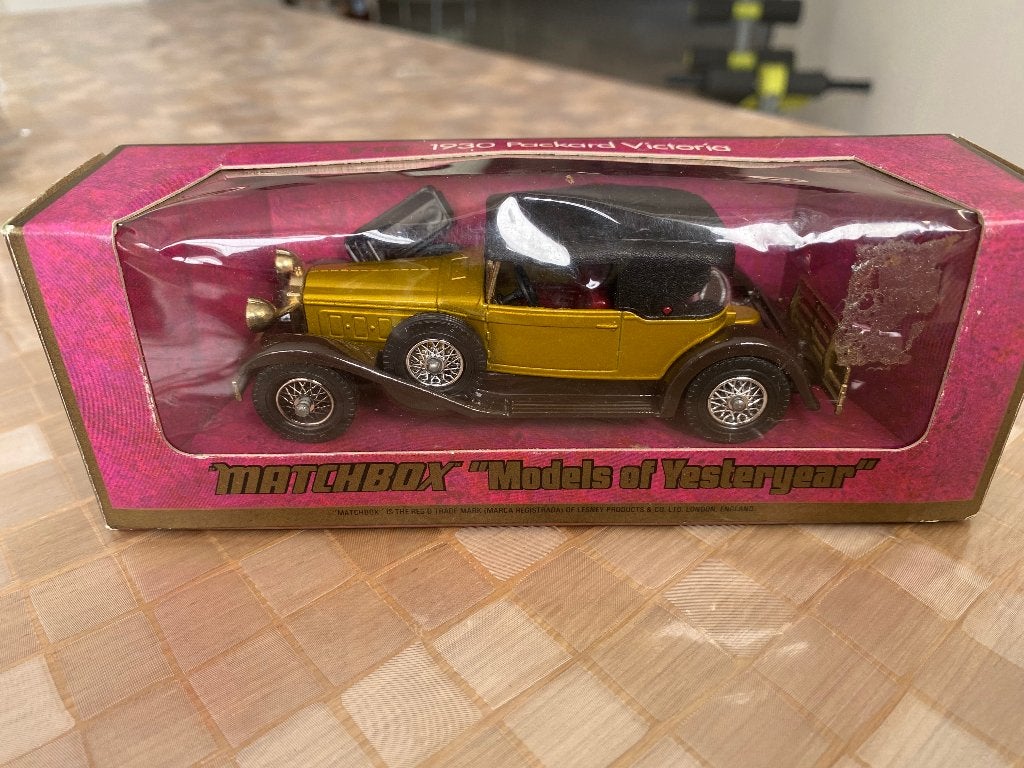 Matchbox Models of Yesteryear 1930 Packard Victoria, Ophalen of Verzenden, Gebruikt, Auto, Matchbox