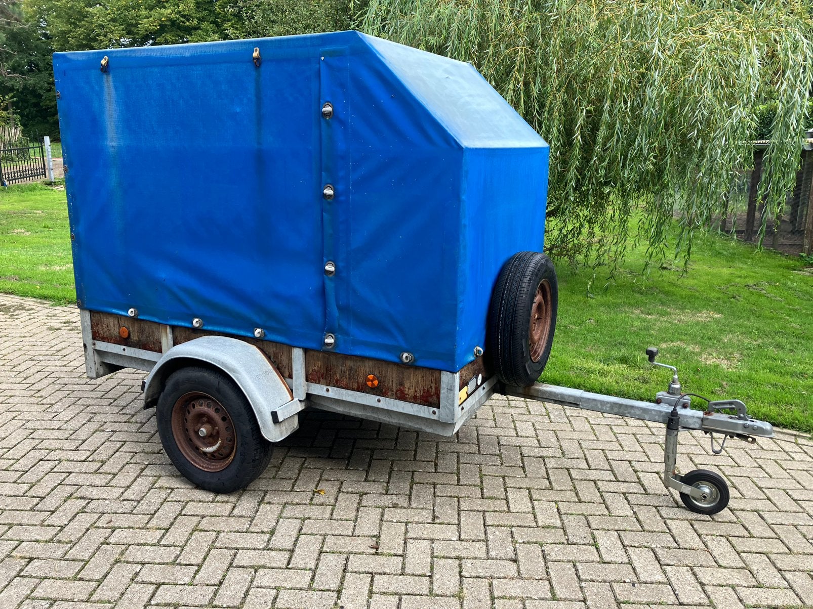 Verdonk 750 kg huif aanhanger aanhangwagen huifkar, Auto diversen, Ophalen, Gebruikt