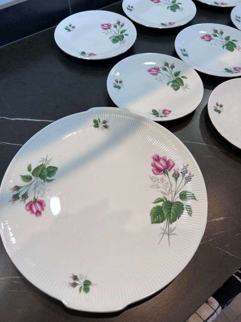 Winterling Marktleuthen Bavaria servies met rozenmotief, Antiek en Kunst, Antiek | Porselein, Ophalen of Verzenden