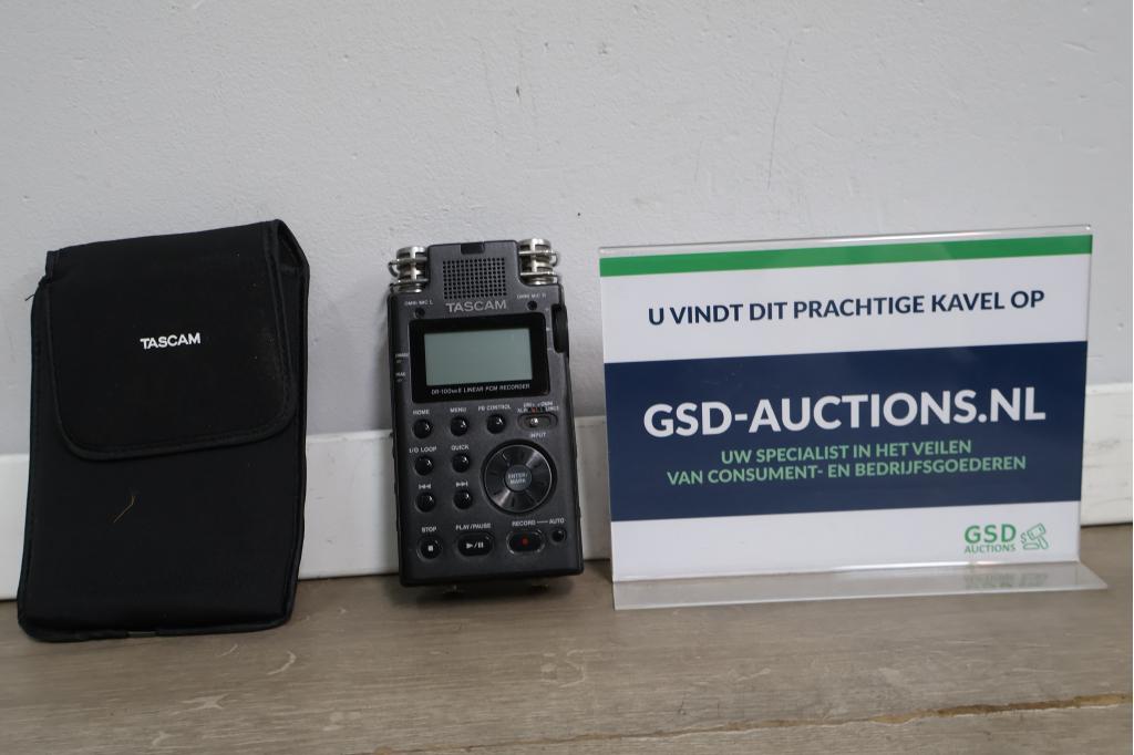 Tascam audiorecorder, Ophalen of Verzenden, Niet ingevuld, Niet ingevuld, Niet ingevuld