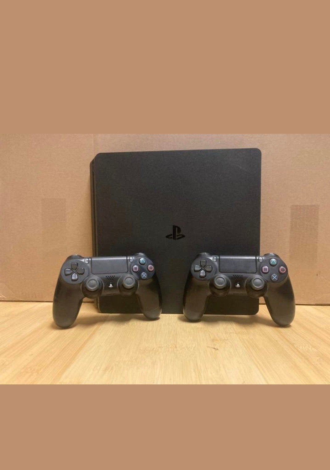 PlayStation 4 Slim met 2 controllers, Spelcomputers en Games, Spelcomputers | Sony PlayStation 4, Met 2 controllers, Ophalen of Verzenden