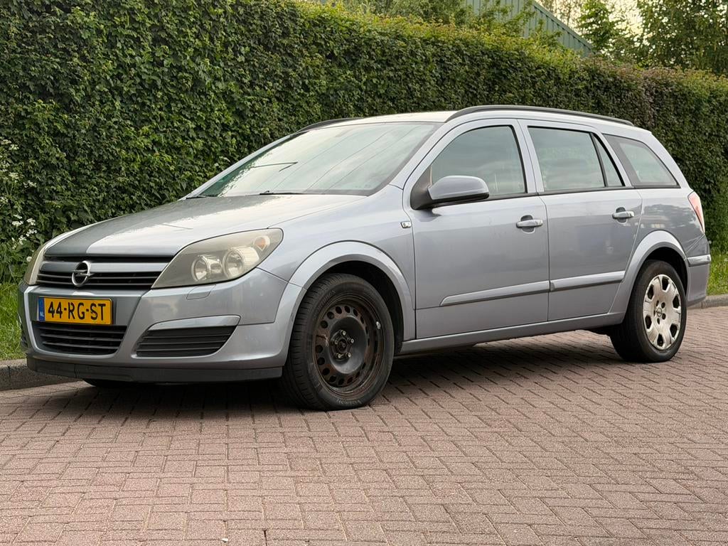 Opel Astra 1.6 16V STATION | NAP | AIRCO | EXPORT POSSIBL, Auto's, Voorwielaandrijving, Zwart, 4 cilinders, Origineel Nederlands