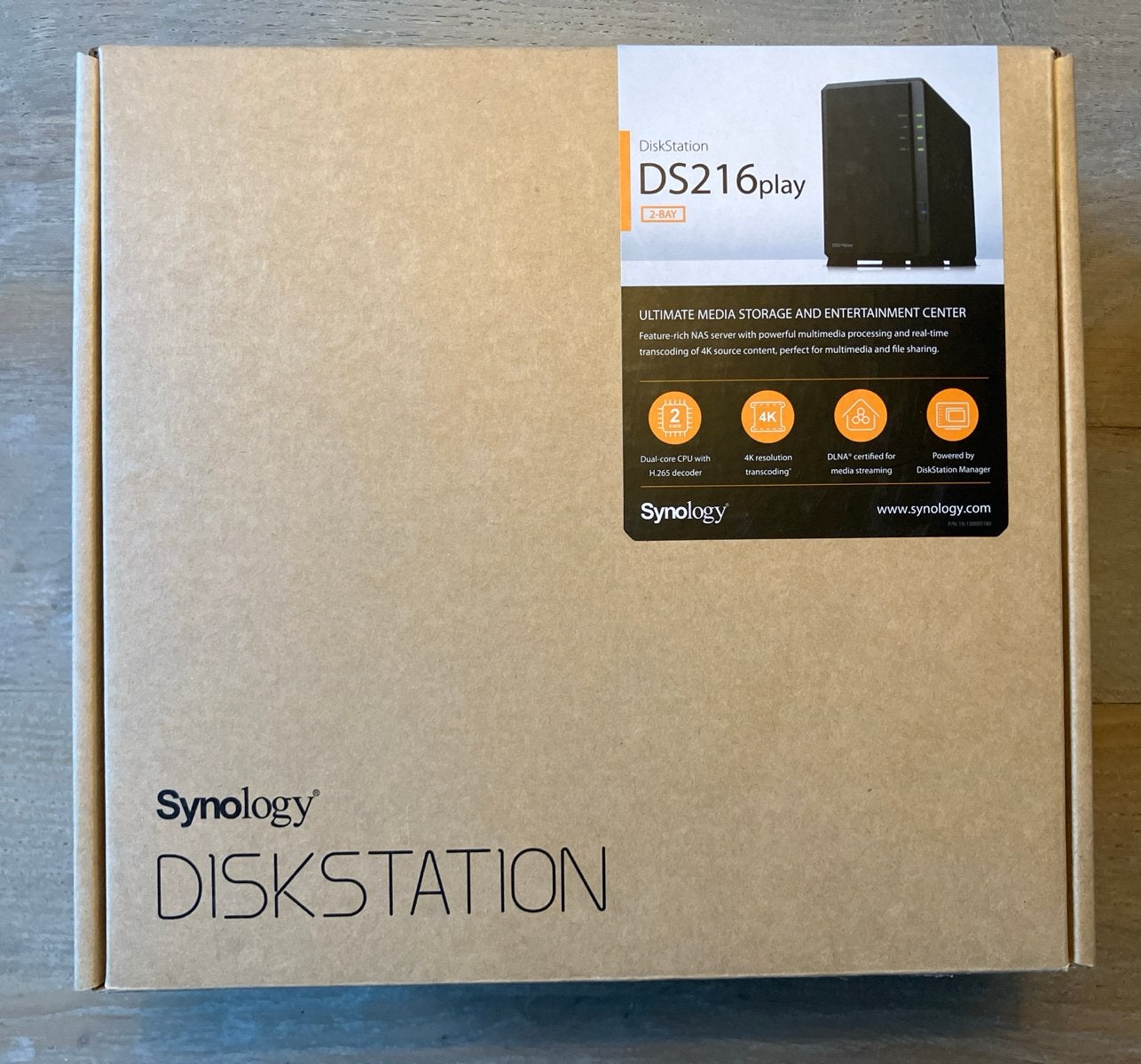 Synology DiskStation DS216play, Computers en Software, NAS, Ophalen of Verzenden