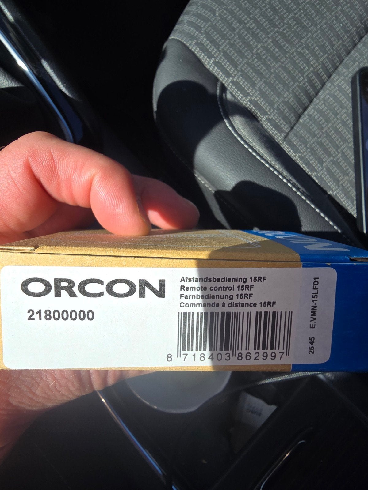 ORCON Afstandsbediening 15RF - Nieuw in doos, Doe-het-zelf en Verbouw, Ophalen of Verzenden, Nieuw