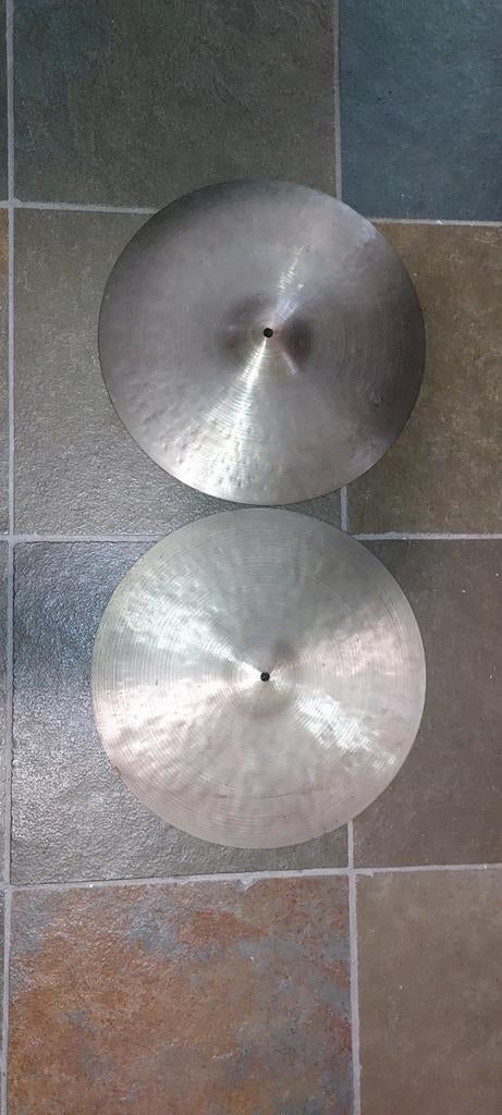 Zildjian Istanbull Hihat 16 inch new stamp i.z.g.st., Muziek en Instrumenten, Percussie, Ophalen, Gebruikt, Overige soorten