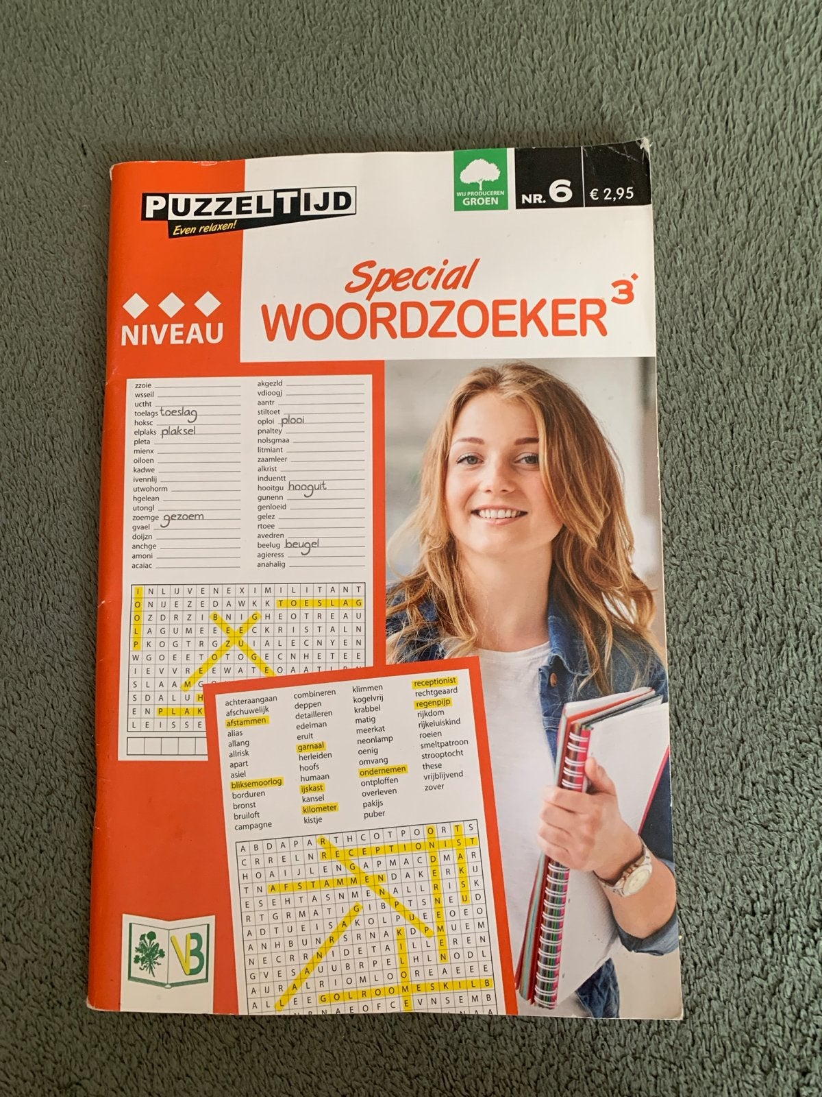 Puzzeltijd Special Woordzoeker 3 - Puzzelboek, Ophalen of Verzenden, Minder dan 500 stukjes, Zo goed als nieuw, Puzzelboek