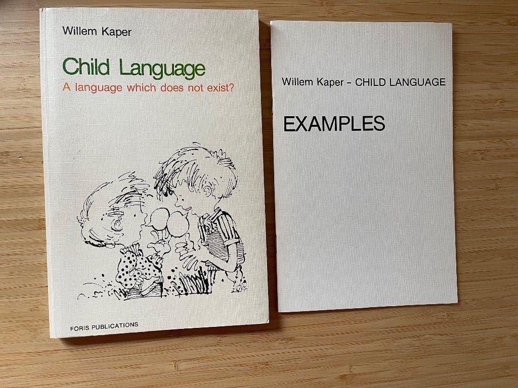 Child Language: A Language Which Does Not Exist Willem Kaper, Ophalen of Verzenden, Gelezen, Sociale wetenschap