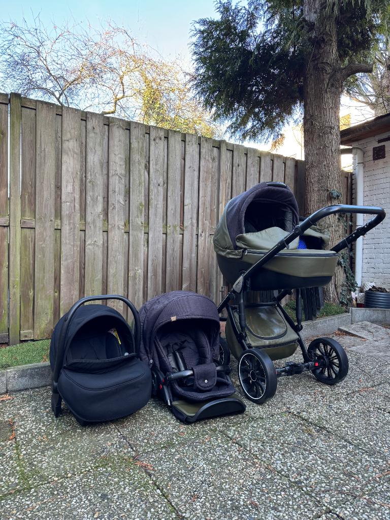 Stroller Anex Sport 3 in 1, Gebruikt, Met autostoeltje, Maxi-Cosi, Ophalen