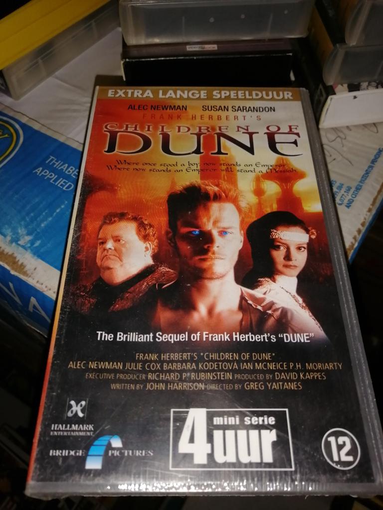VHS - Children Of Dune, Vanaf 16 jaar, Ophalen of Verzenden, Zo goed als nieuw, Horror