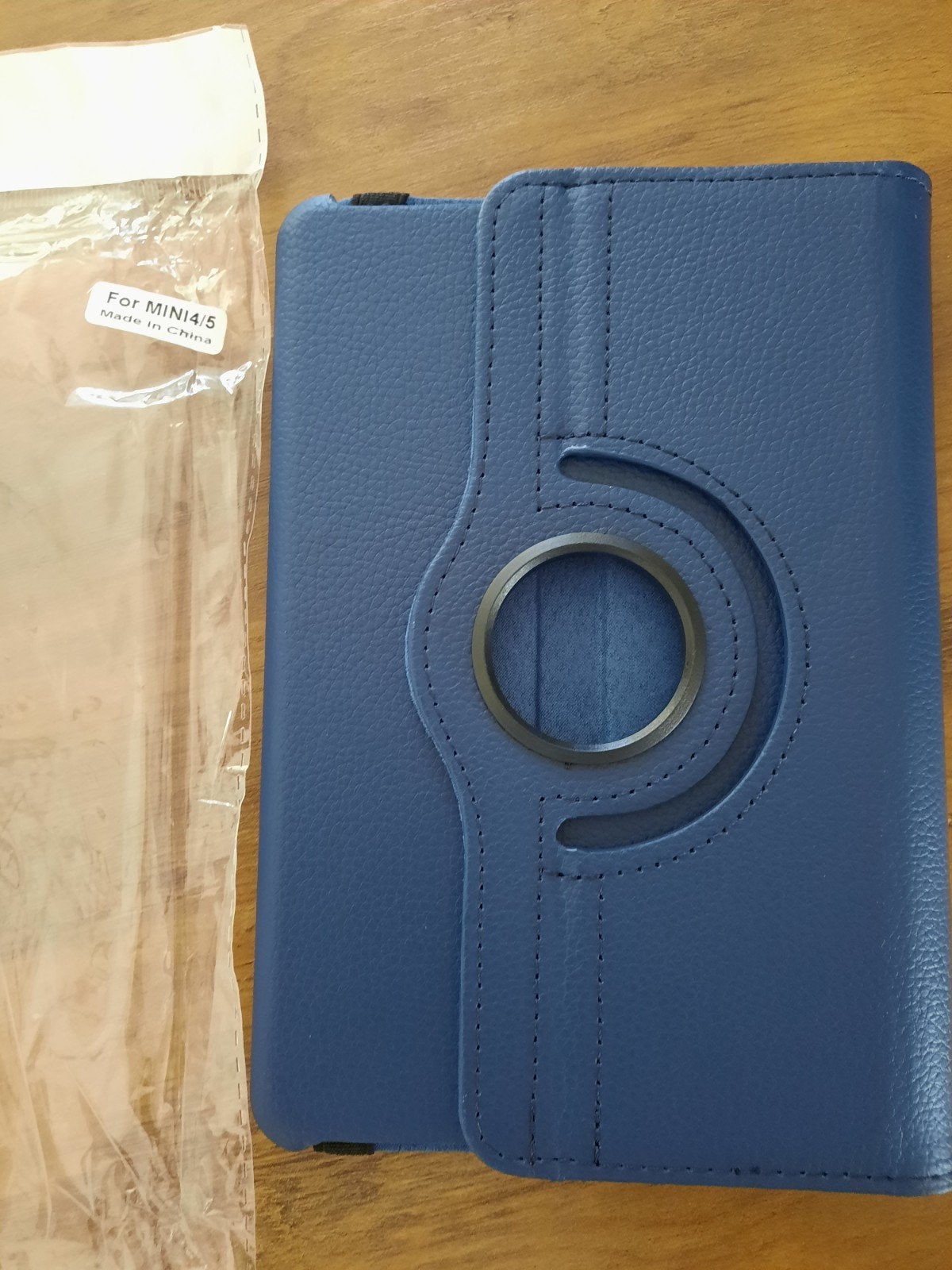 Hoes voor iPad Mini 4/5 - Blauw, 360 graden draaibaar, Computers en Software, Tablet-hoezen, Onbekend, Nieuw, Bescherming voor- en achterkant