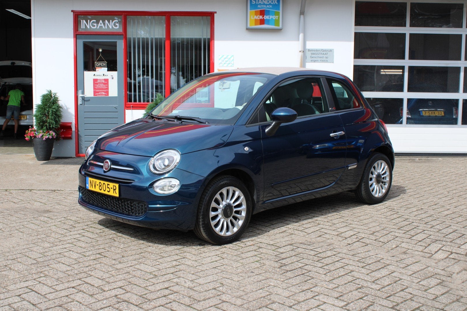 Fiat 500C 1.2 CABRIO / AIRCO / LMV / BLUETOOTH, Gebruikt, 4 cilinders, 23 km/l, Origineel Nederlands