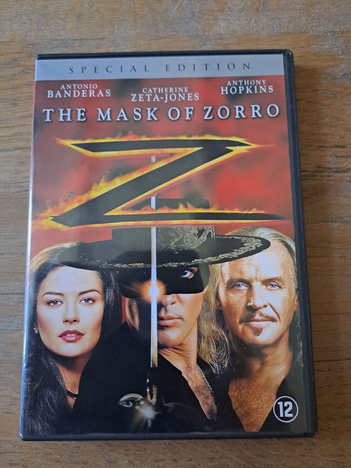 dvd, The Mask of Zorro - Special Edition, Vanaf 12 jaar, Ophalen of Verzenden, Zo goed als nieuw, Actie