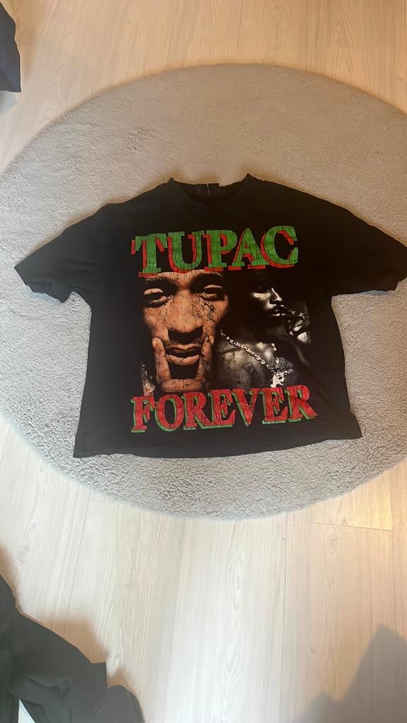 Berska Tupac T-Shirt, Ophalen of Verzenden, Zo goed als nieuw, Maat 48/50 (M)