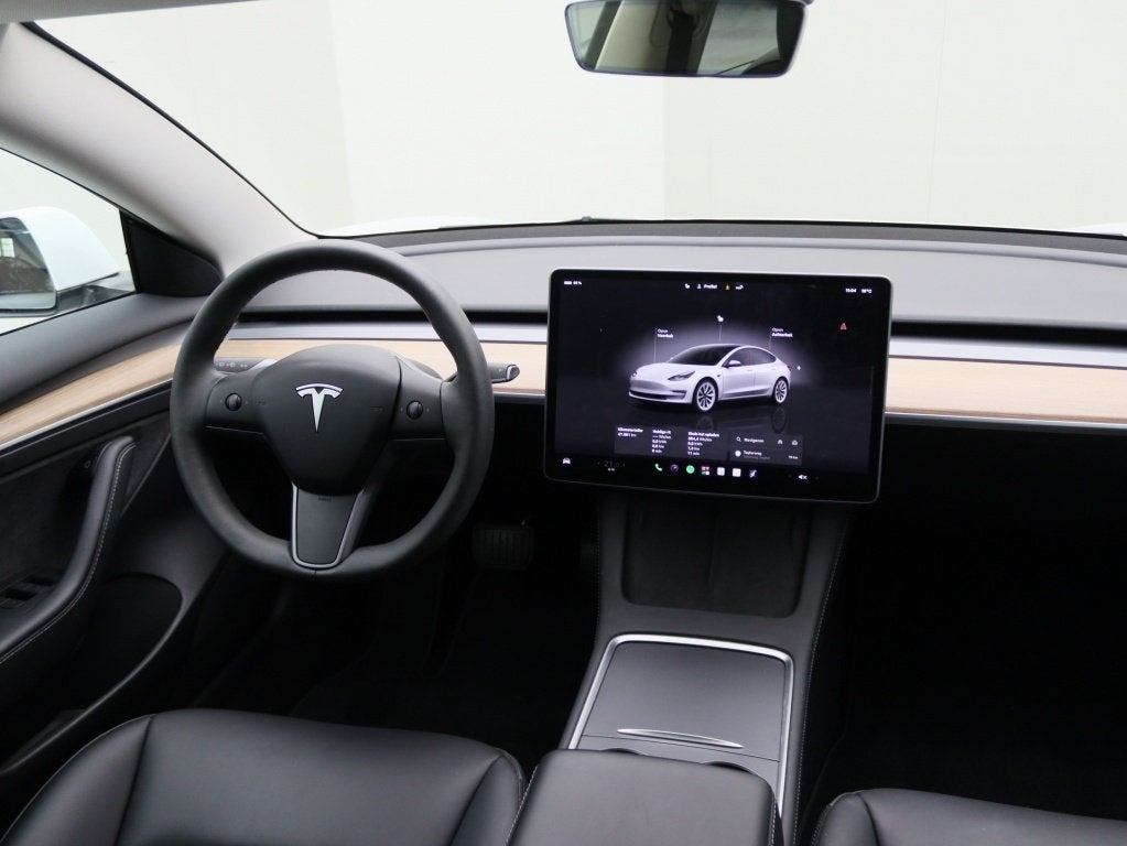 Tesla Model 3 Standard RWD Plus UPGRADE 92.3% SoH [ TREKHAAK, Auto's, Automaat, Gebruikt, Wit, Origineel Nederlands