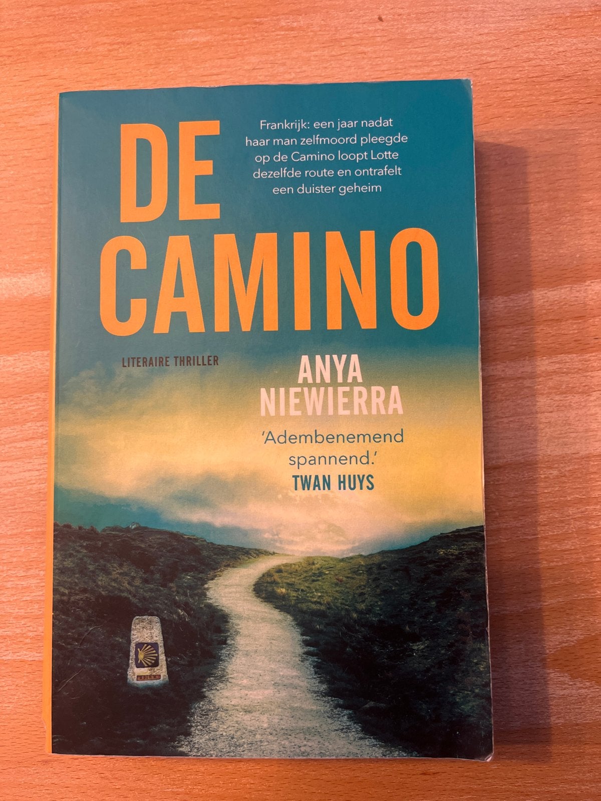 De Camino - Anya Niewierra (Literaire thriller), Boeken, Ophalen of Verzenden, Gelezen, Nederland