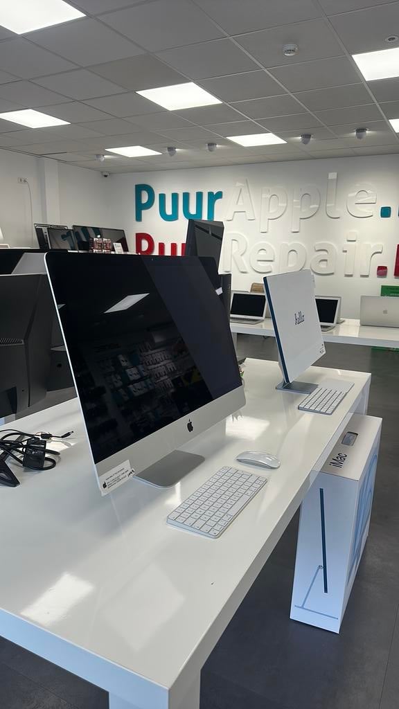 iMac 27 inch 2019 36GB RAM 6-Core i5 + 12M Garantie, Computers en Software, Apple Desktops, Ophalen of Verzenden, Zo goed als nieuw