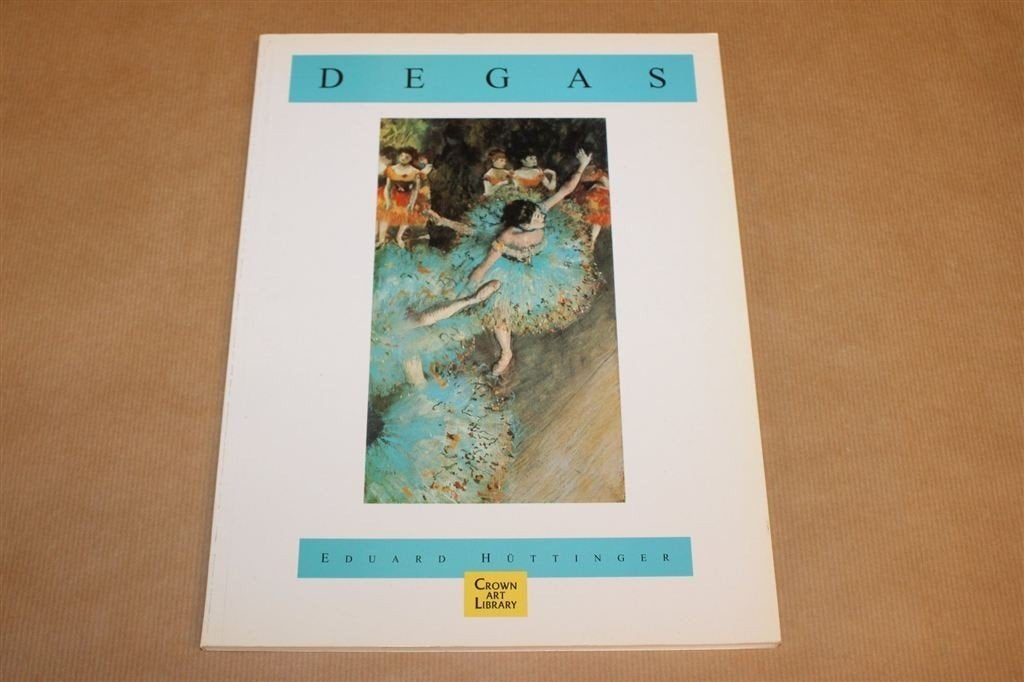 Degas — Groot Kunstboek — Crown Art Library, Ophalen of Verzenden, Gelezen