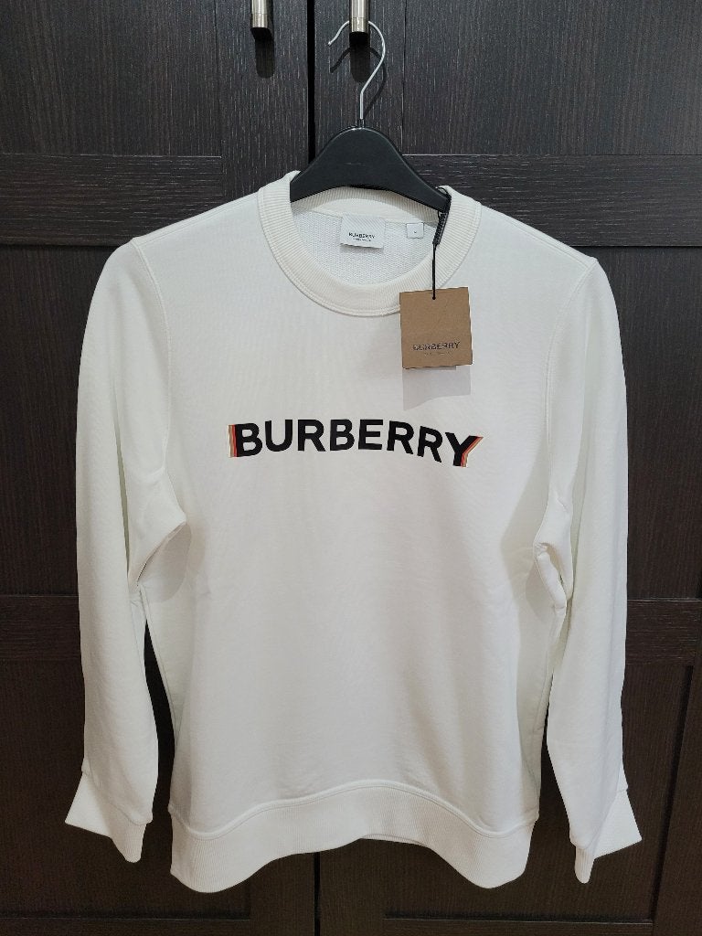 Burberry Sweater M Nieuw, Maat 48/50 (M), Wit, Nieuw, Ophalen of Verzenden