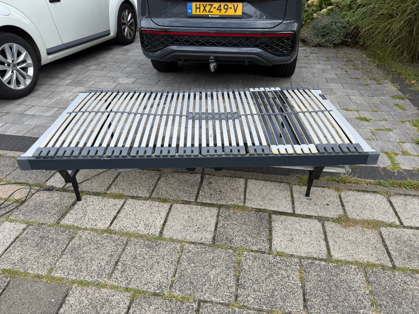 Gratis afhalen: Elektrische lattenbodem 2.00 * 1.00 meter, Huis en Inrichting, Slaapkamer | Matrassen en Bedbodems, Ophalen, Gebruikt