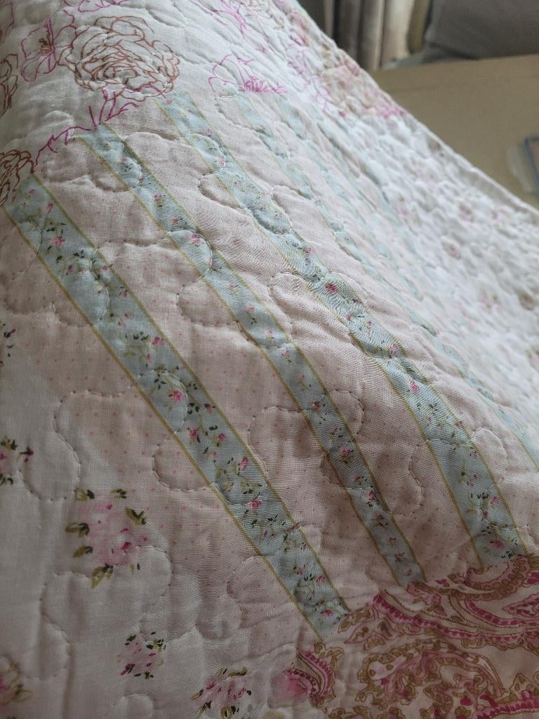 Nieuwe plaid romantisch Clayre & Eef, Heikant 21 Kaatsheuvel, Belle Vieille Brocante, Nieuw, Ophalen of Verzenden