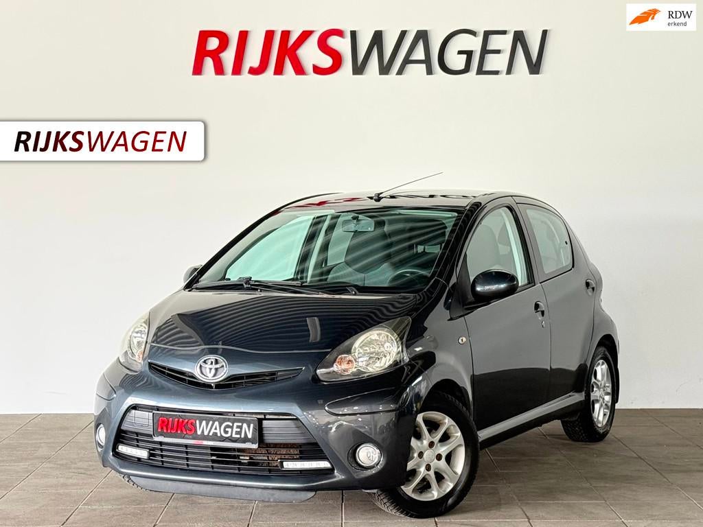 Toyota Aygo 1.0 VVT-i Aspiration LED/Velgen/Bluetooth/Airco, Auto's, Voorwielaandrijving, Stof, Gebruikt, Met garantie (alle)