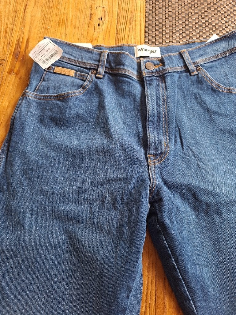 spijkerbroek wrangler greensboro heren, Blauw, Wrangler, Nieuw, Ophalen of Verzenden