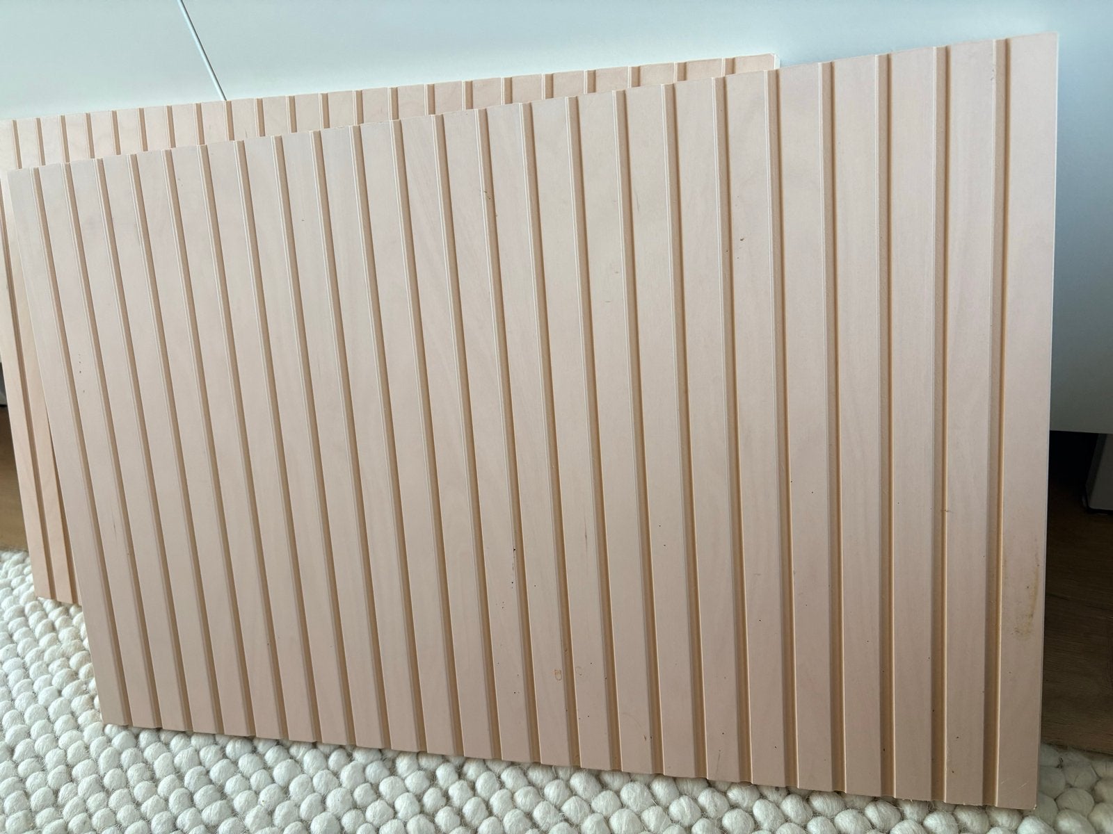 2x IKEA BJÖRKÖVIKEN deuren voor BESTÅ kast (berkenfineer), Ophalen, Zo goed als nieuw