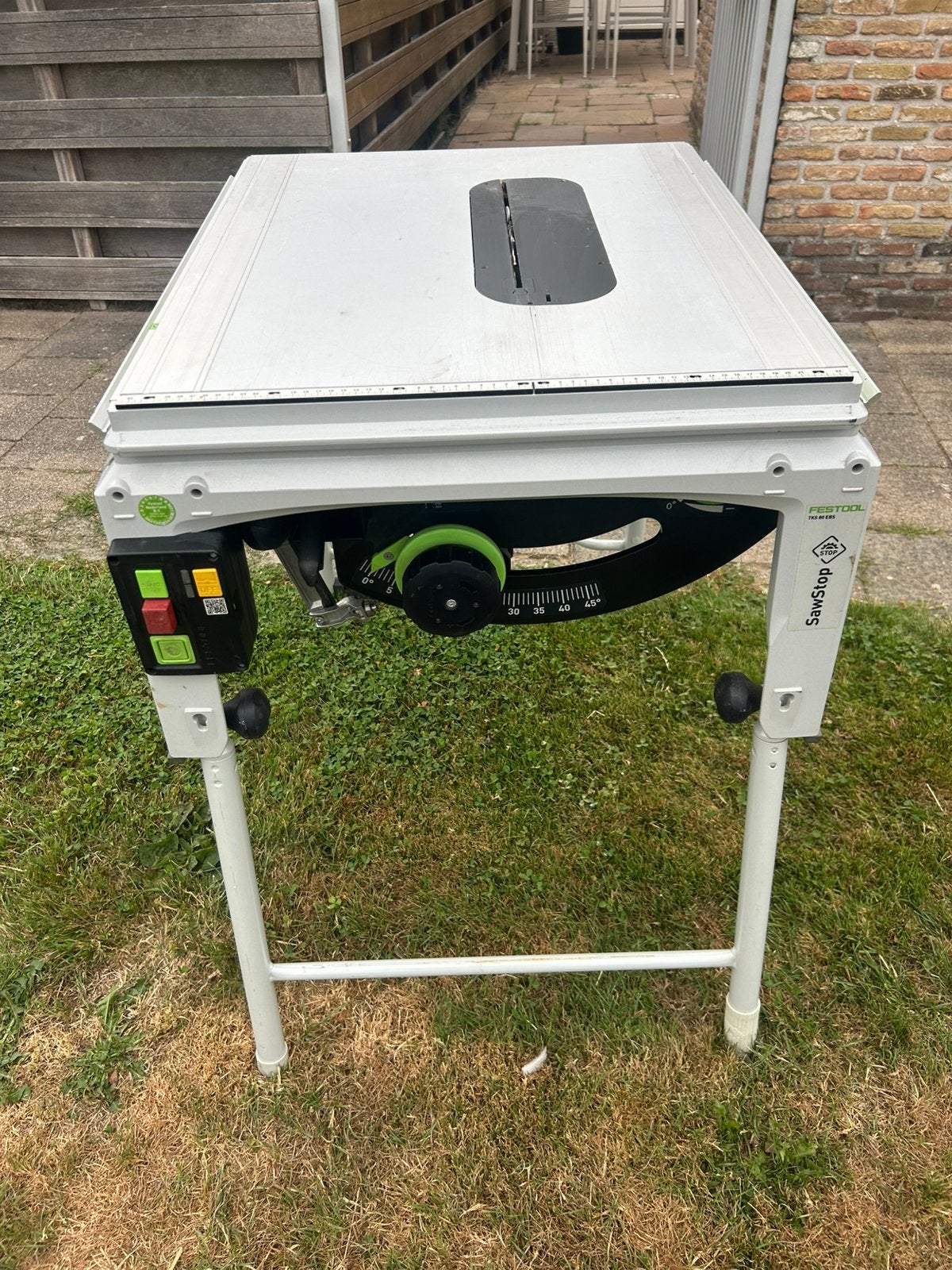 Festool tks 80 ebs, Ophalen, Zo goed als nieuw, Afkortzaag, 30 tot 70 mm