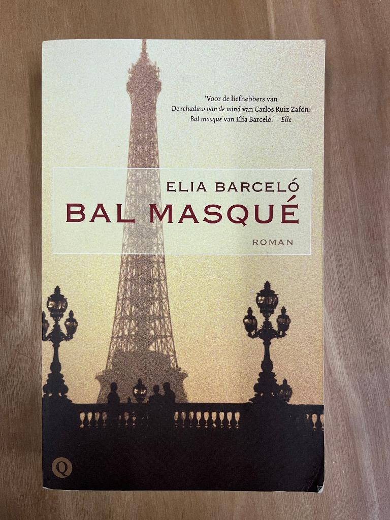 boek: Bal Masque,Elia	Bracelo, Ophalen of Verzenden, Zo goed als nieuw, Elia Bracelo, Europa overig