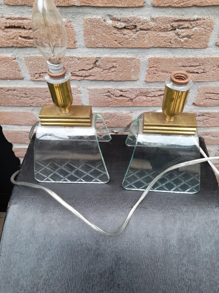2 Prachtige vintage lampen, Ophalen of Verzenden