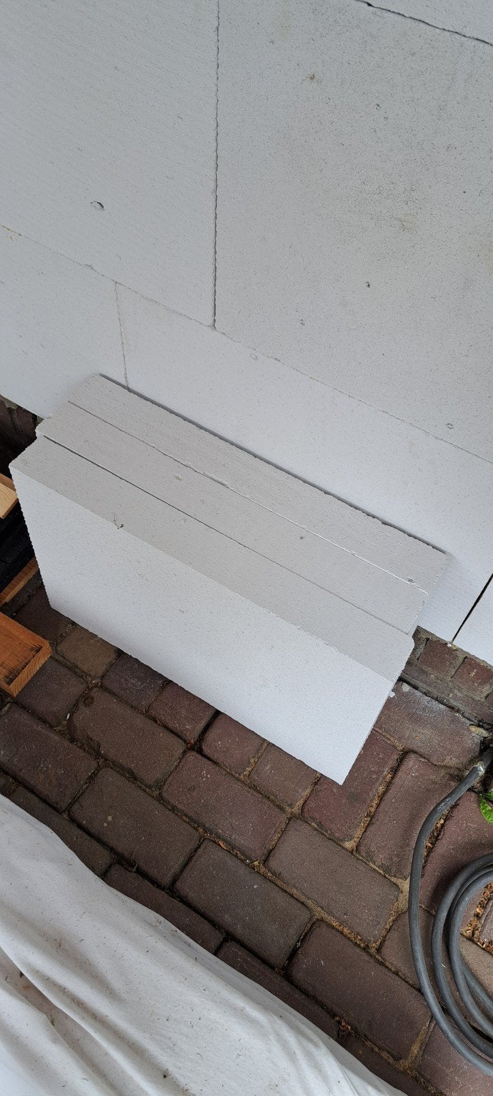 Gasbetonblok 60x40x7 gratis, Doe-het-zelf en Verbouw, Metselstenen, Ophalen