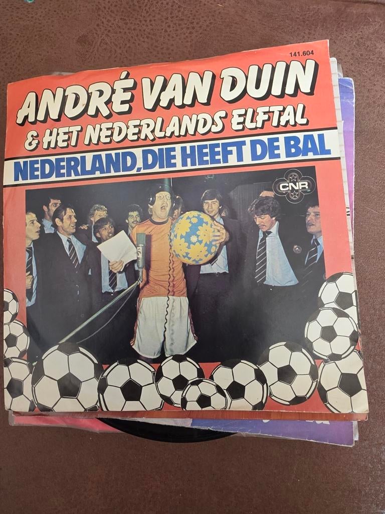 André van Duin &Het Nederlands Elftal - Nederland, Die Heef, Cd's en Dvd's, Gebruikt, 7 inch, Single, Ophalen of Verzenden