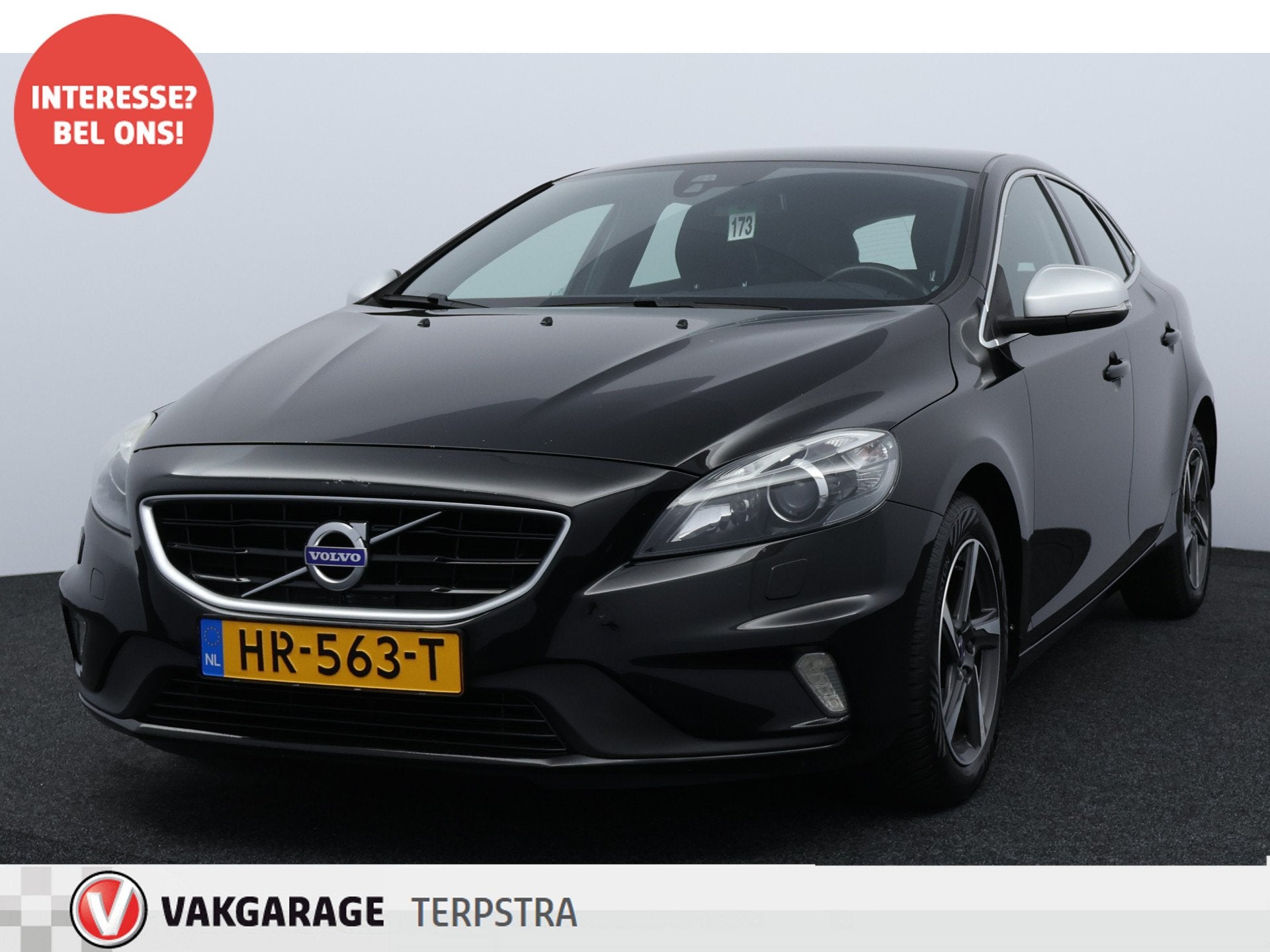 Volvo V40 2.0 D2 R-Design/ D-Riem verv: 150.000 KM!/ Trekhaa, Auto's, Voorwielaandrijving, Gebruikt, 4 cilinders, 1969 cc