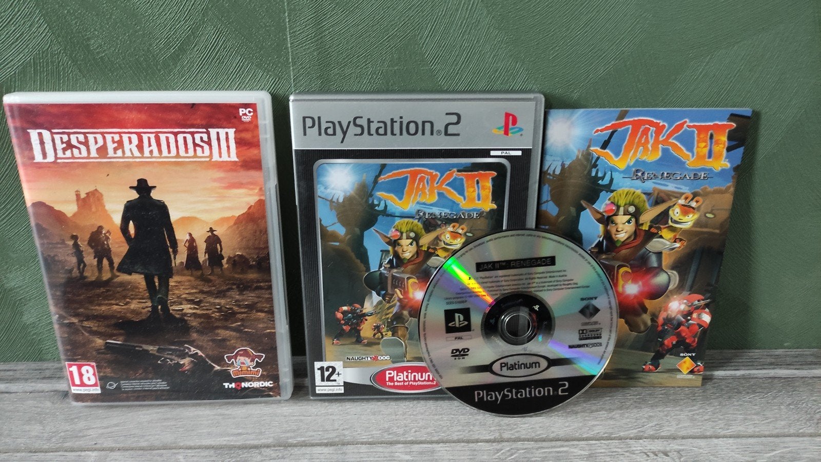 Jak 2 Renegade ps2 en gratis desperados 3 pc game, Spelcomputers en Games, Games | Sony PlayStation 2, 1 speler, Ophalen of Verzenden