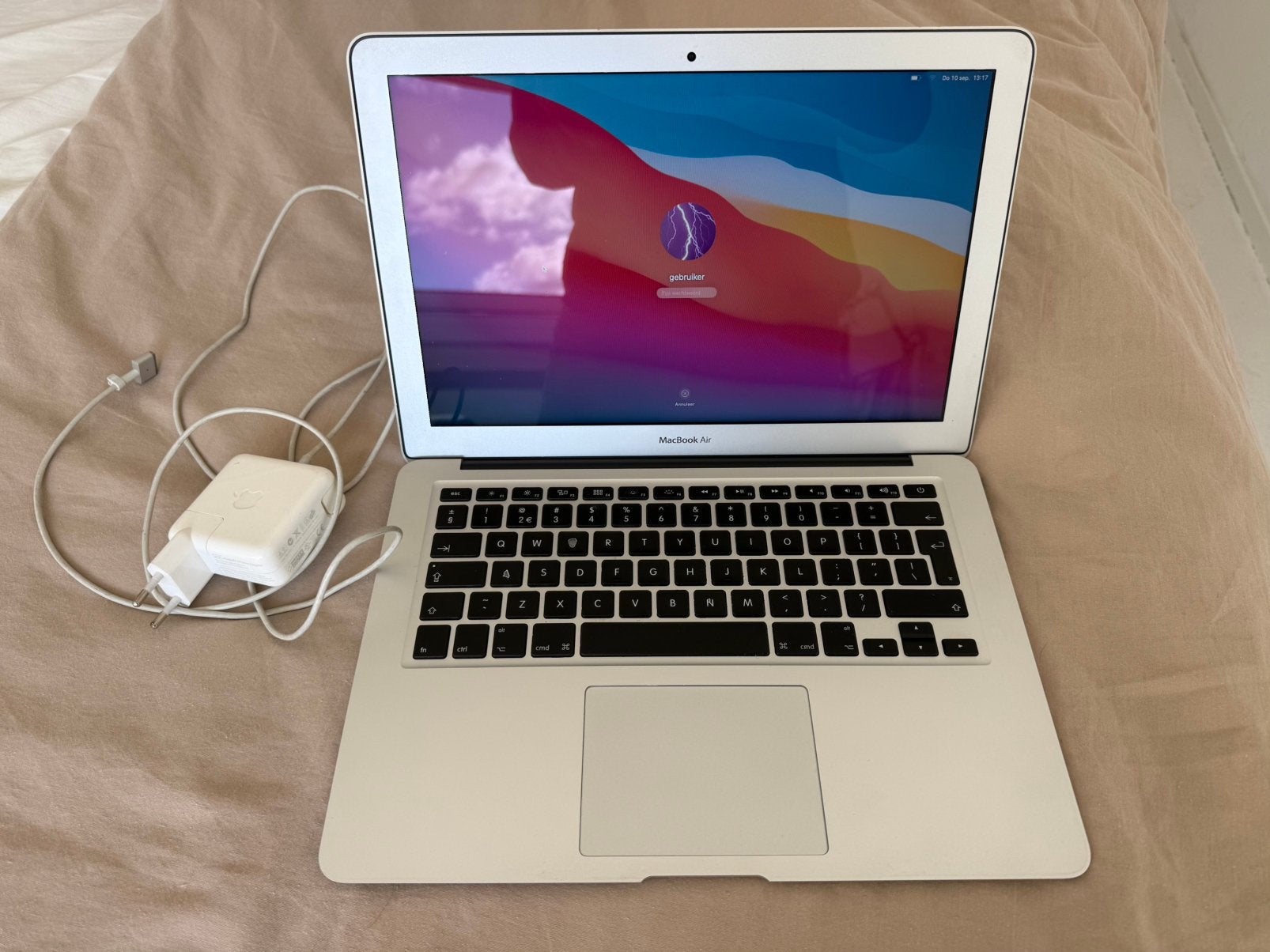 Macbook air 13 inch 2013, Computers en Software, Gebruikt, Qwerty, 13 inch, Minder dan 2 Ghz