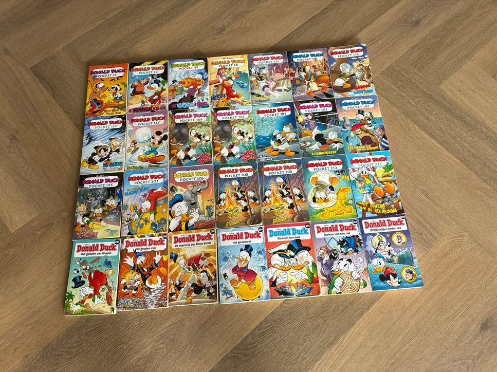 Grote collectie Donald Duck pockets, Meerdere stripboeken, Ophalen of Verzenden, Gelezen
