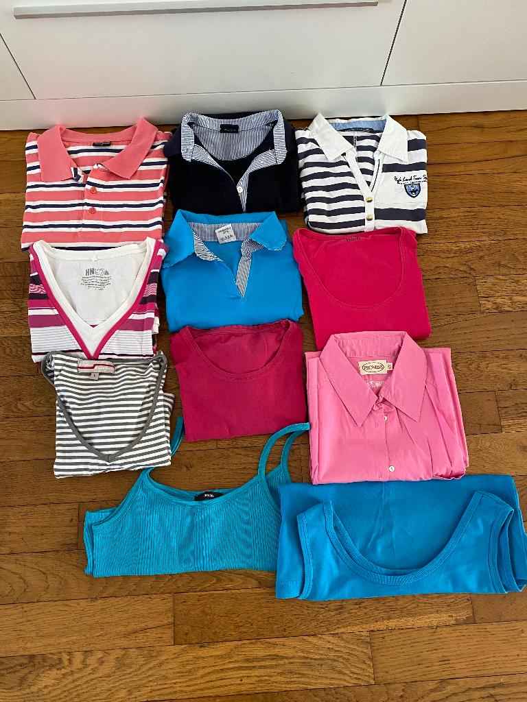 Pakket Dames shirts  40/42, Kleding | Dames, Ophalen of Verzenden, Gedragen, Maat 38/40 (M)
